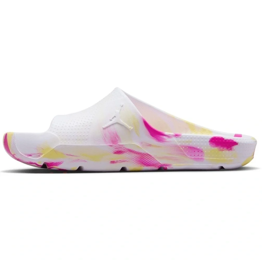 NWT Jordan Kids Post Slides Tie Dye Slip on Sandals